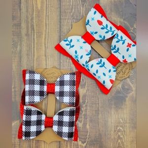 3" hair bows